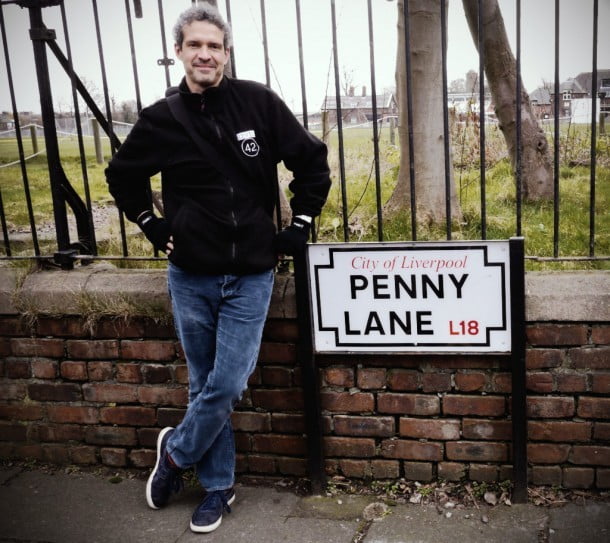 Mike Lindup at Penny Lane