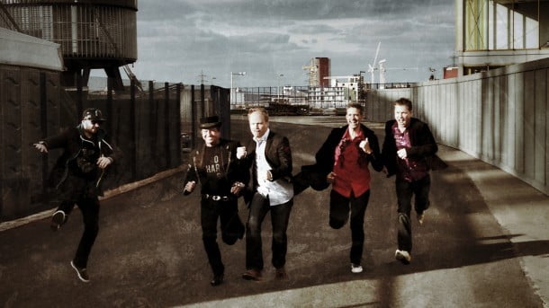 Mike Lindup with Level 42